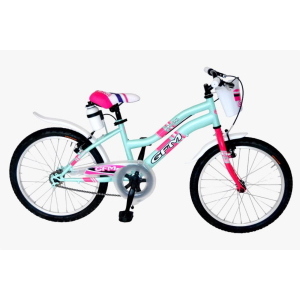 BICICLETTA 20 MTB MOUNTAIN BIKE GIRL MOON TURCHESE 6 VELOCITA