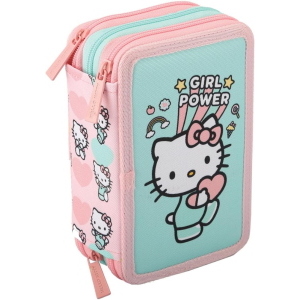ASTUCCIO 3 ZIP HELLO KITTY
