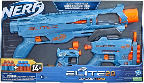 NERF ELITE 3 PISTOLE BLASTER LOADOUT