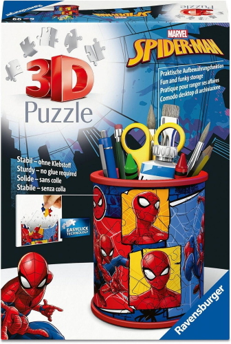 PUZZLE 3D PORTAPENNE SPIDERMAN