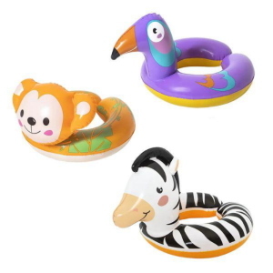 CIAMBELLA ANIMALI MARINI GONFIABILE 60 X 53 CM JUINSA