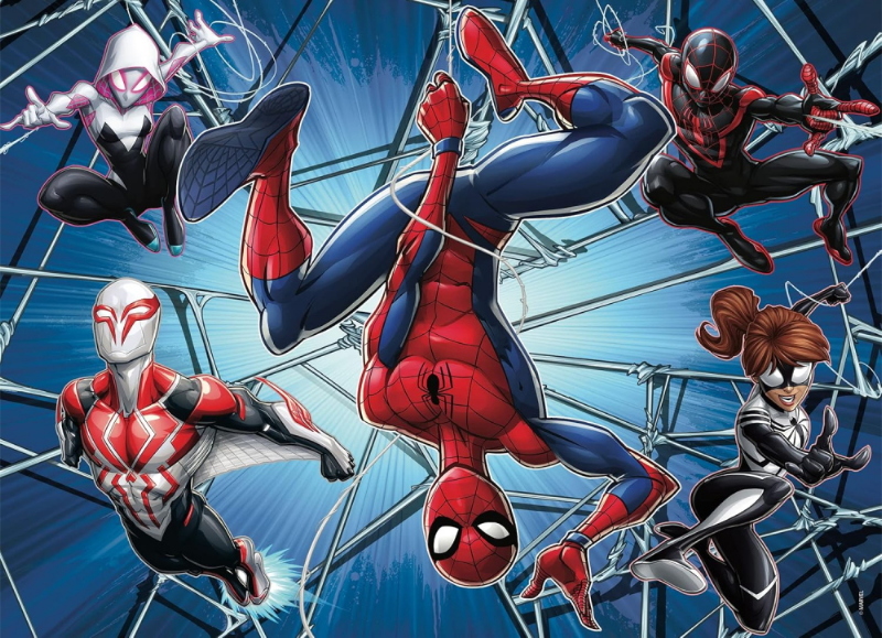 MARVEL PUZZLE DF M-PLUS 60 PZ SPIDERMAN