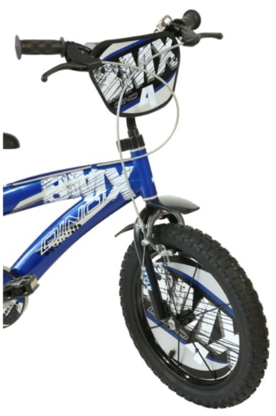 BICICLETTA 14" BMX BLU