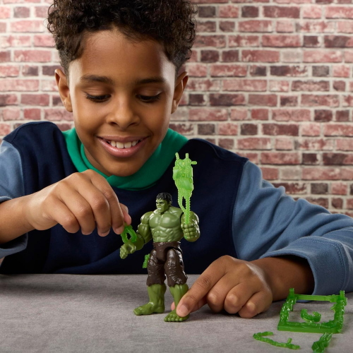 SPIDERMAN BOM L'INCREDIBILE HULK ACTION VERSE FIGURE CON ACCESSORI