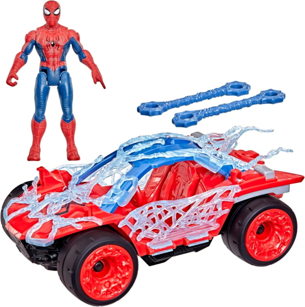 SPIDERMAN BRAND NEW DAY VEICOLO BLAST SPARA RAGNATELE