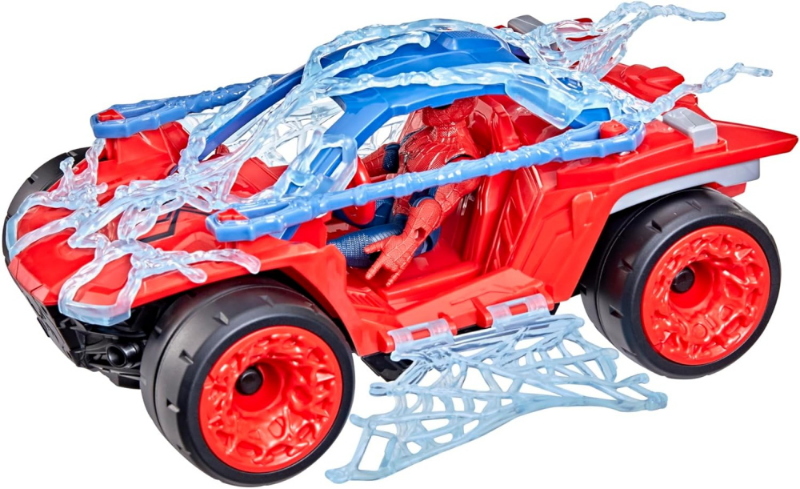 SPIDERMAN BRAND NEW DAY VEICOLO BLAST SPARA RAGNATELE