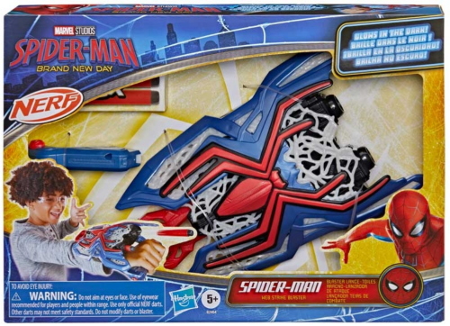SPIDERMAN MOVIE BOM GUANTO NERF SPARA RAGNATELE