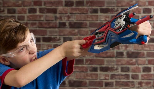 SPIDERMAN MOVIE BOM GUANTO NERF SPARA RAGNATELE