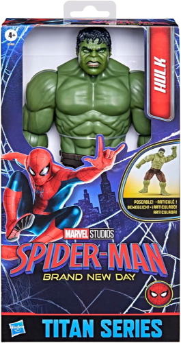 SPIDERMAN MOVIE BRAND NEW DAY L'INCREDIBILE HULK ARTICOLATO BOM ACTION FIGURE DELUXE