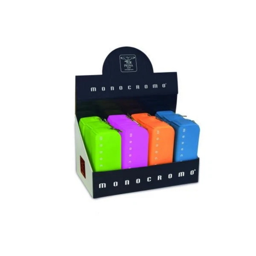 ASTUCCIO BUSTINA MONOCROMO ZIP FLUO