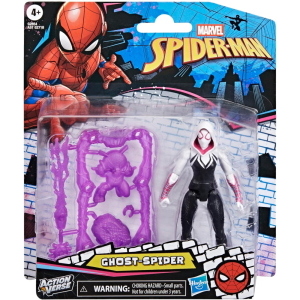SPIDERMAN ACTION VERSE FIGURE GHOST SPIDER CON ACCESSORI