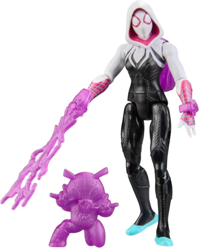 SPIDERMAN ACTION VERSE FIGURE GHOST SPIDER CON ACCESSORI
