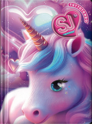 DIARIO AGENDA 10 M DATATO UNICORNO # CARTOTECNICA GIRL SJ GANG