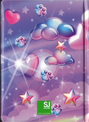 DIARIO AGENDA 10 M DATATO GATTINO BIANCO # CARTOTECNICA GIRL SJ GANG