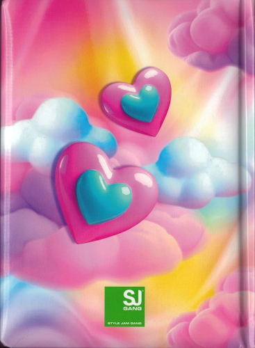 DIARIO AGENDA 10 M DATATO CUORE # CARTOTECNICA GIRL SJ GANG CARTOTECNICA GIRL