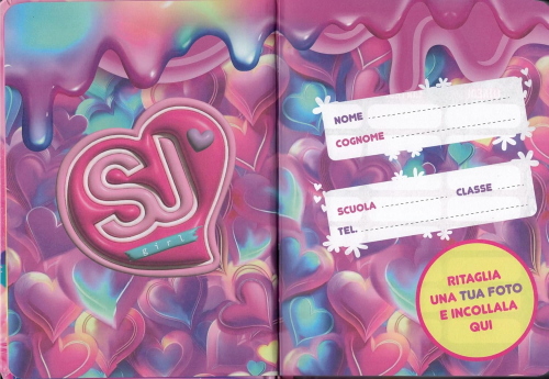 DIARIO AGENDA 10 M DATATO STELLA # CARTOTECNICA GIRL SJ GANG CARTOTECNICA GIRL