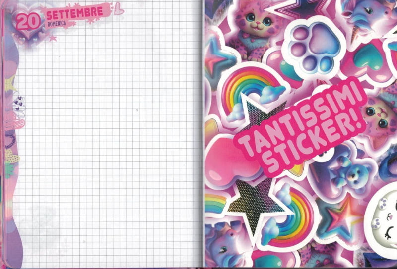 DIARIO AGENDA 10 M DATATO STELLA # CARTOTECNICA GIRL SJ GANG CARTOTECNICA GIRL