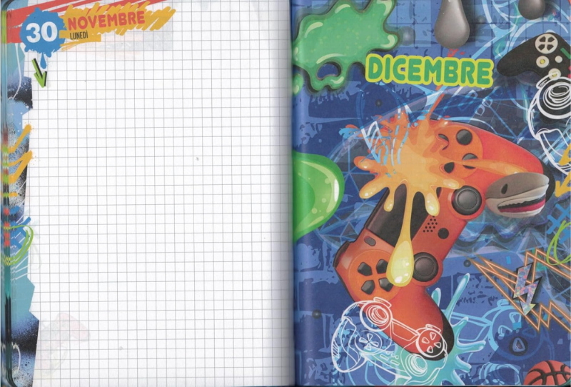DIARIO AGENDA 10 M DATATO ASTRONAUTA # CARTOTECNICA BOY SJ GANG CARTOTECNICA BOY