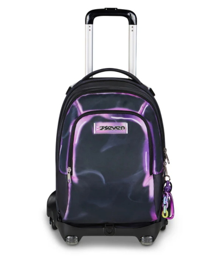 ZAINO TROLLEY JACK 8WD DETACH SEVEN SHADOWS OF COLOR VIOLA
