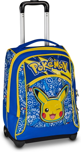 ZAINO BIG TROLLEY POKEMON I CHOOSE YOU!