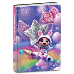 DIARIO AGENDA 10 MESI CONIGLIETTO SU RAZZO # SJ GANG CARTOTECNICA WONDROUS GIRL DATATO