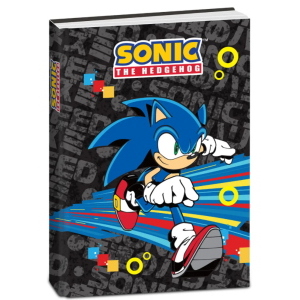 DIARIO AGENDA 10 MESI NERO # SONIC THE HEDGEHOG DATATO