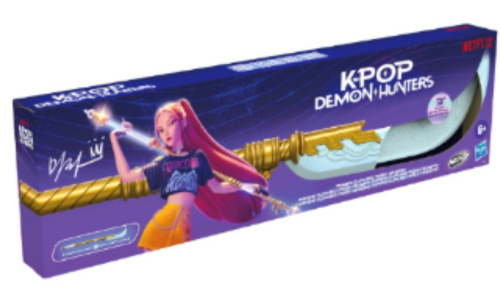 KPOP DEMON HUNTERS MIRAS CURVED MOON SWORD SPADA