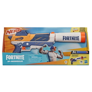 NERF FORTNITE PISTOLA CON SILENZIATORE MEOWSCLES