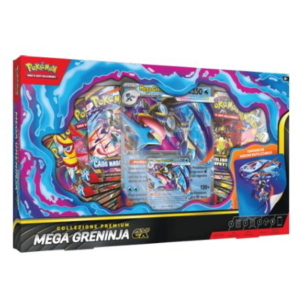 CARTE POKEMON COLLEZIONE PREMIUM MEGA GRENINJA-EX