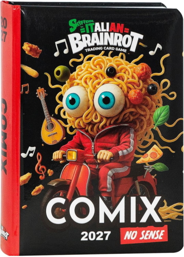 SUPERDIARIO STANDARD 13M DATATO SPAGHETTI CARD ITALIAN BRAINROT