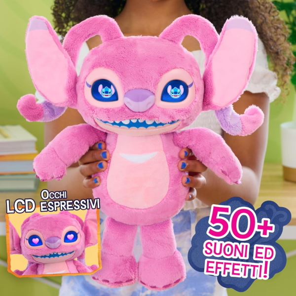 PELUCHE ANGEL STICH MANY MOODS CON OCCHI EMOTIVI