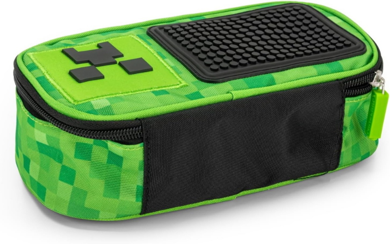 ASTUCCIO BUSTINA OVALE ORGANIZZATO LARGE PIXEL MINECRAFT