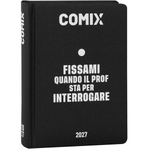 DIARIO AGENDA COMIX 16 MESI MIGNON PLUS BLACK & WHITE