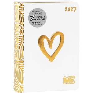 DIARIO AGENDA 16 MESI MEDIUM LOVE LUXURY ME