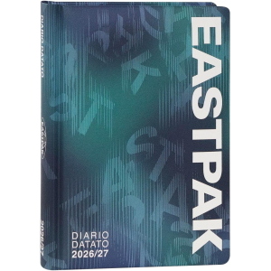 DIARIO AGENDA DATATO 13 MESI MEDIUM EASTPAK LETTERDYE BLUE