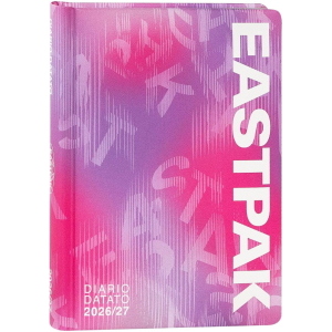 DIARIO AGENDA DATATO 13 MESI MEDIUM EASTPAK LETTERDYE PINK
