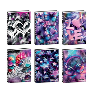 DIARIO STANDARD 12 M DATATO #R SEVEN CARTOTECNICA GIRL