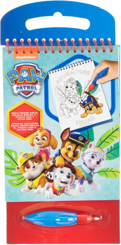 ALBUM DA COLORARE AD ACQUA PAW PATROL