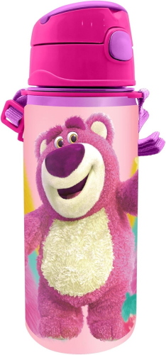 BORRACCIA BOTTIGLIA IN ALLUMINIO 600 ML CON STRAP LOTSO