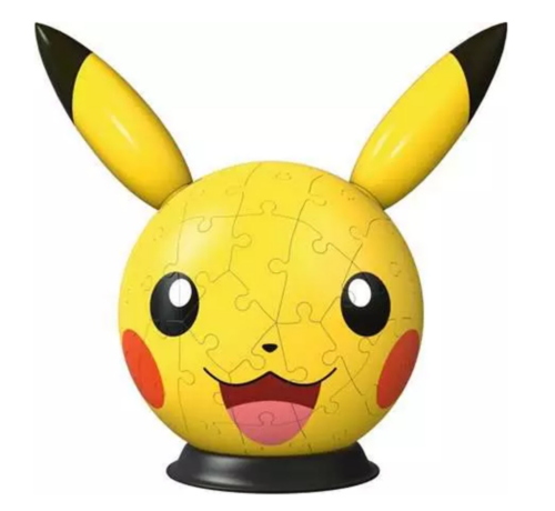 PUZZLE 3D 72 PZ POKÉMON PIKACHU CON ORECCHIE