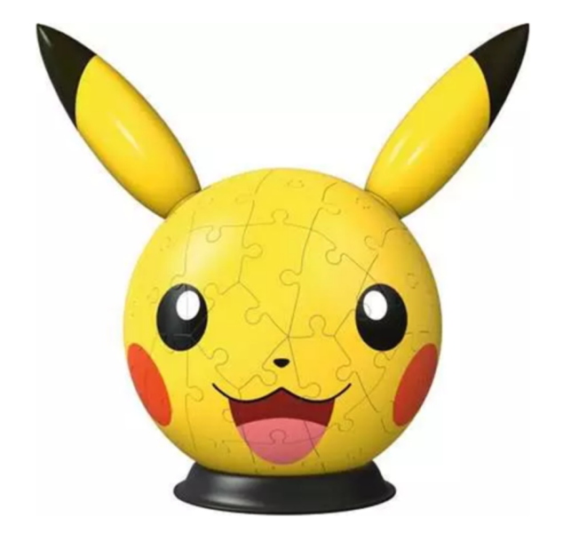 PUZZLE 3D 72 PZ POKÉMON PIKACHU CON ORECCHIE