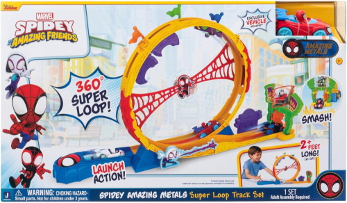 SPIDEY AND HIS AMAZING FRIENDS PISTA MACCHININE SUPERLOOP