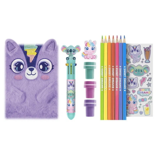 AGENDA + SET CANCELLERIA SWEET DREAMS & FRIENDS