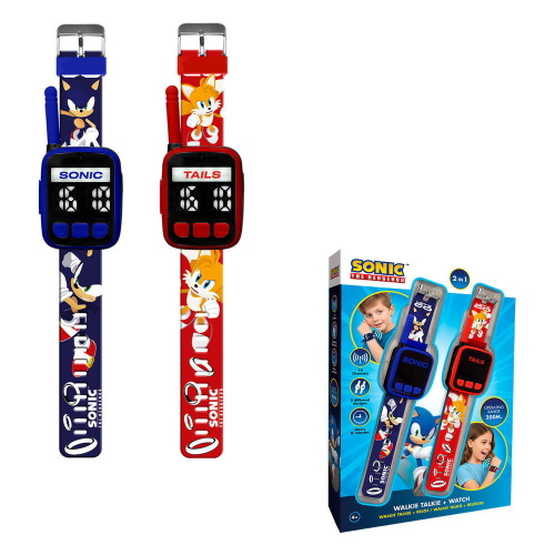WALKIE TALKIE OROLOGI SET 2 IN 1 SONIC
