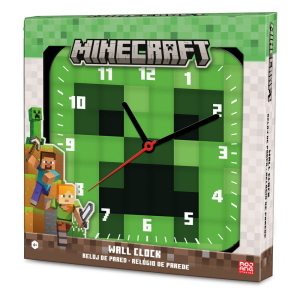 OROLOGIO DA MURO MINECRAFT