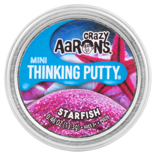 CRAZY AARON'S MINI THINKING PUTTY - PASTA MODELLABILE EFFETTO STELLA MARINA