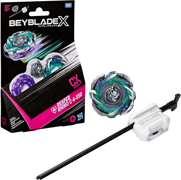 BEYBLADE BBX CX STARTER PACK TOP - REAPER RHINO C 4-55D