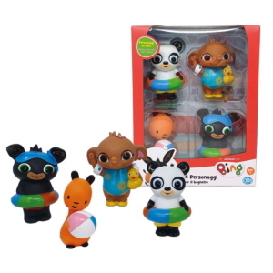BING - SET 4 PERSONAGGI BAGNETTO DELUXE