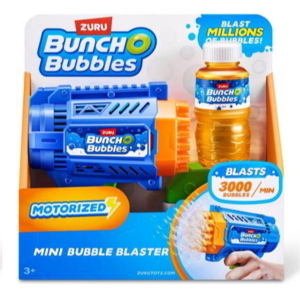 BUNCH O BUBBLES - PISTOLA BOLLE DI SAPONE MOTORIZZATA BUBBLE GUN SMALL