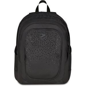 ZAINO TECH SEVEN GLITZYCUTE NERO CON STRASS NERE